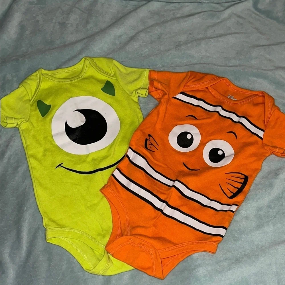 Disney Nemo and Mike Wazowski & Toy Story Baby with Character Design